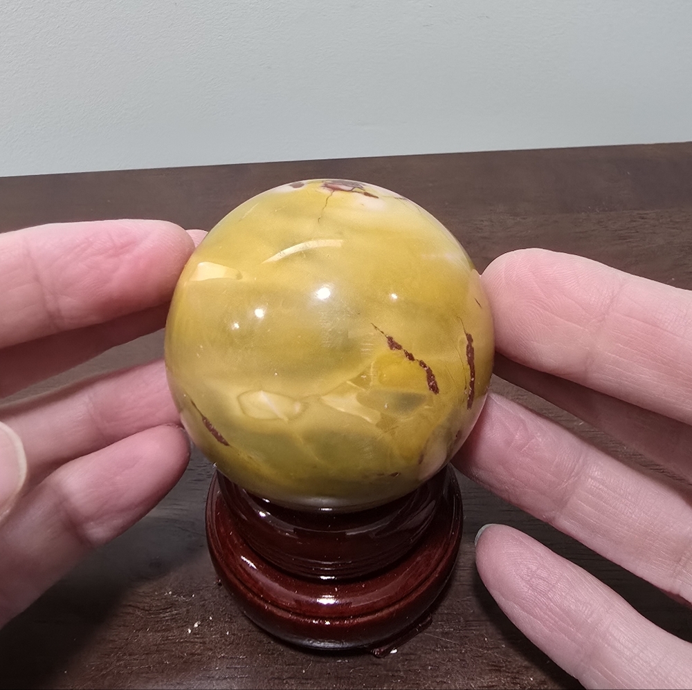 Mookaite Jasper Crystal Sphere #E